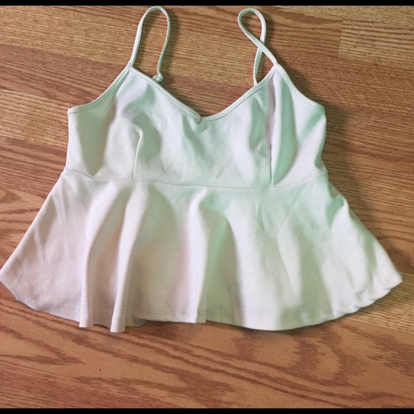 White Crop Top - Picture 1 of 1