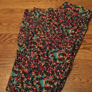 Preowned sprinkle LulaRoe leggings
