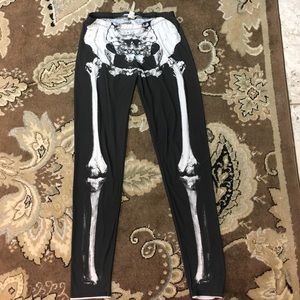 Skeleton leggings