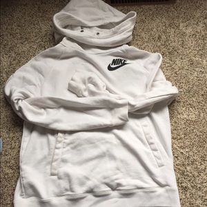 Nike cowl neck hoodie