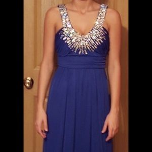 Blue Prom Dress