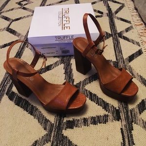 Truffle Collection Regan Platform Heeled Sandals