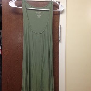 Green soft and sexy boyfriend tank!