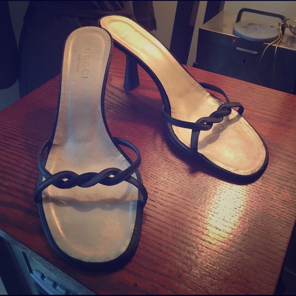 Gucci authentic black sandals 8 - Picture 2 of 8