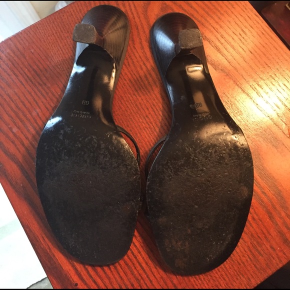Gucci authentic black sandals 8 - Picture 6 of 8