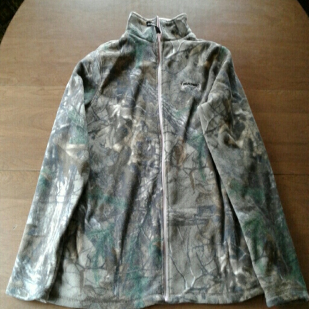 Women's REALTREE camo zip up fleece