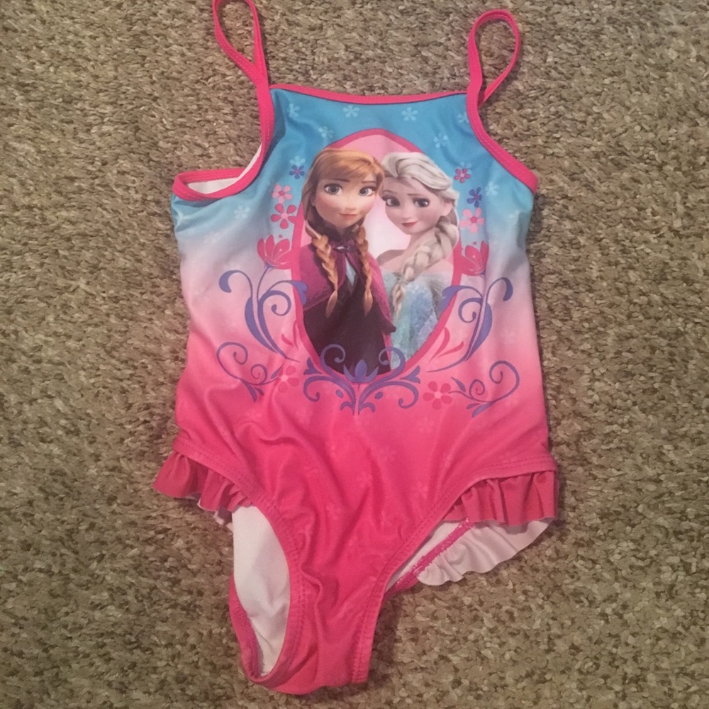 Disney Frozen bathing suit 4T