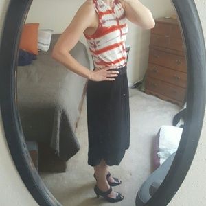 Madewell black skirt