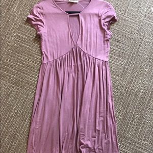 Deep Neck Dress