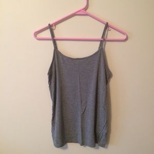 Soft Gray Cami Tank Top