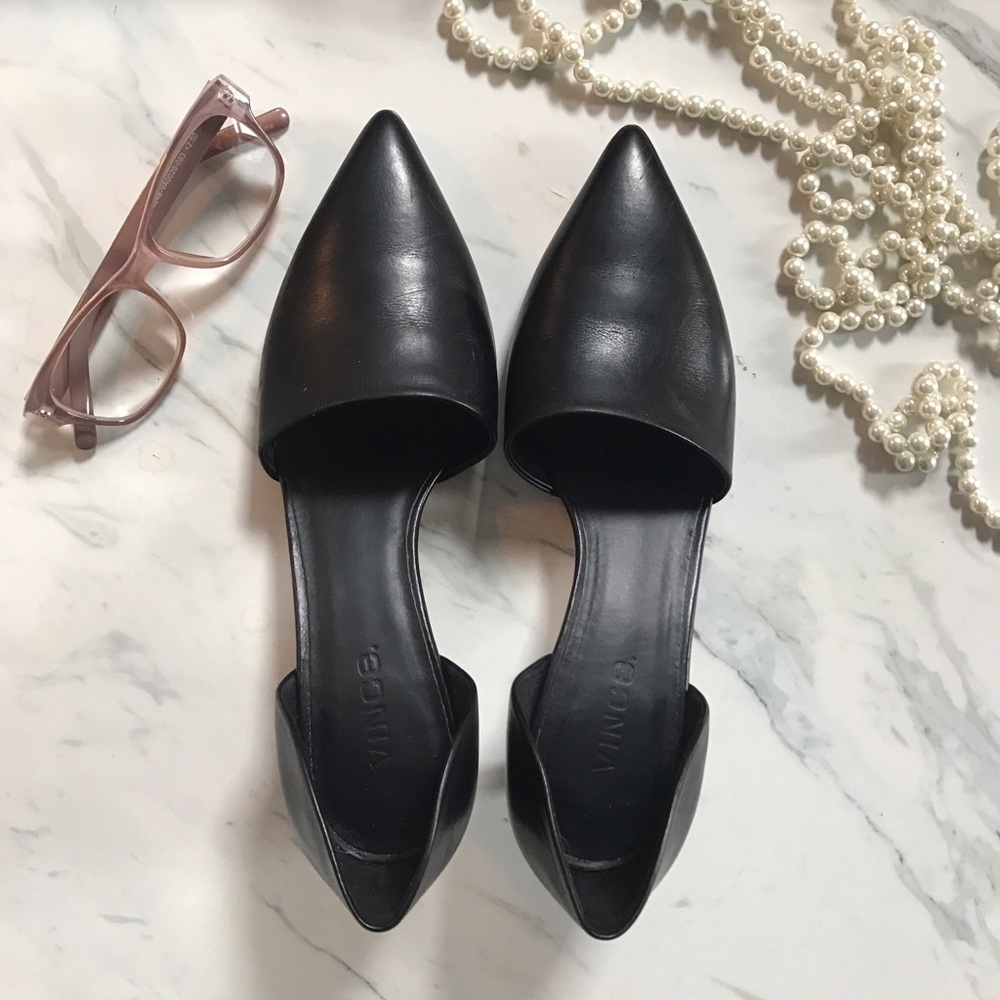 Vince Aurelian Leather Pump (low heel)