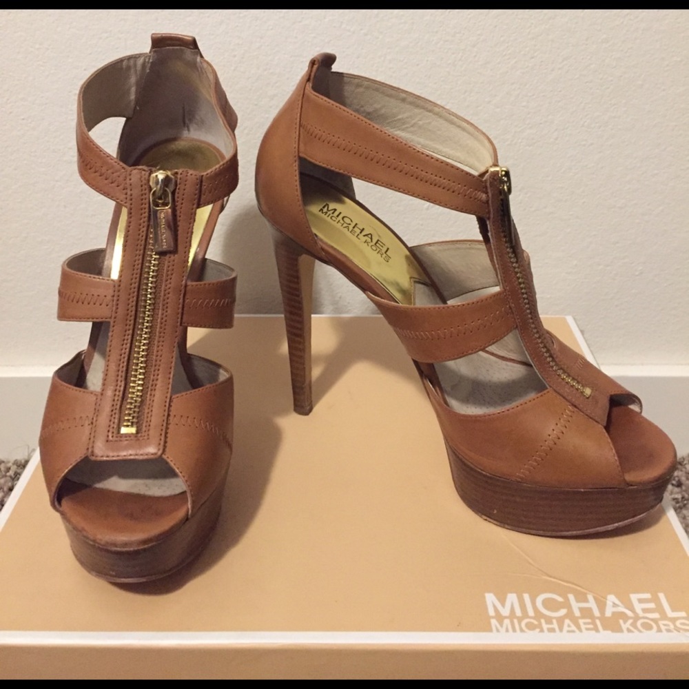 Michael Kors Leather Heels