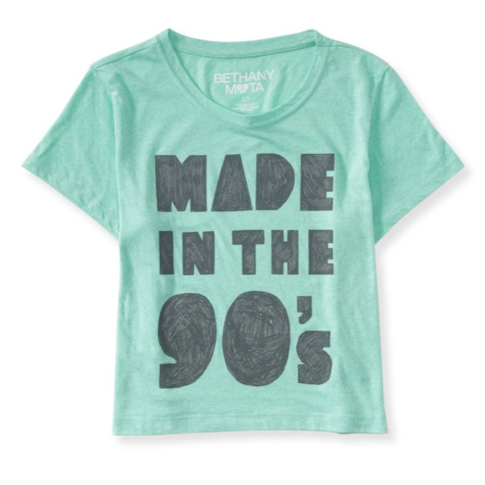 Bethany Mota Made in the 90's Crop Top