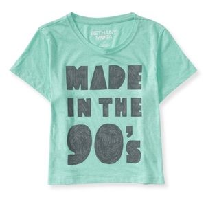 Bethany Mota Made in the 90's Crop Top