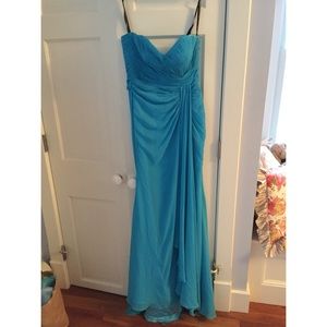 Blue prom dress size 2