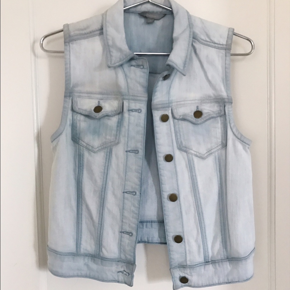Denim Vest by Rubbish