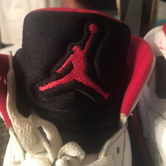 2013 Air Jordan 5 Fire Red (black tongue) - Picture 5 of 5