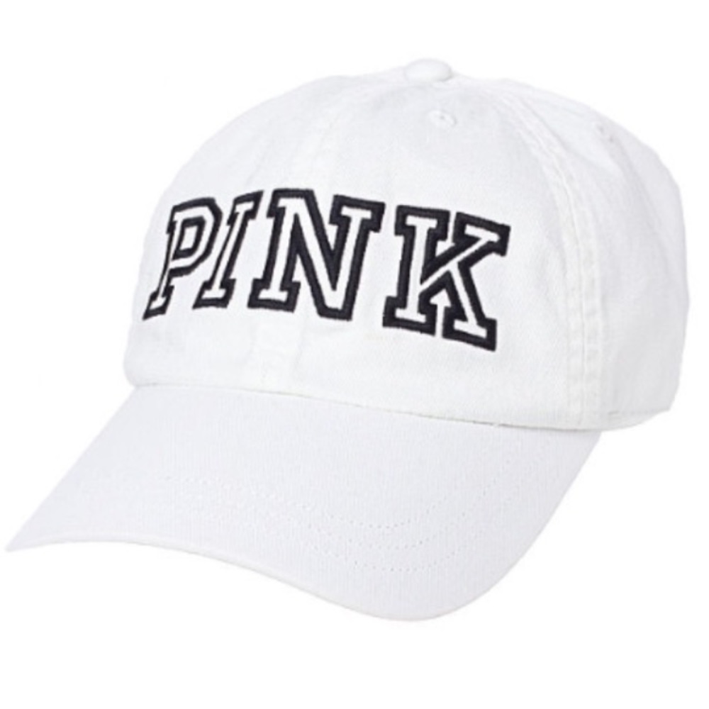 White Victoria's Secret Pink Hat