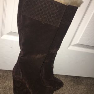 Authentic GUCCI Wedge Boots