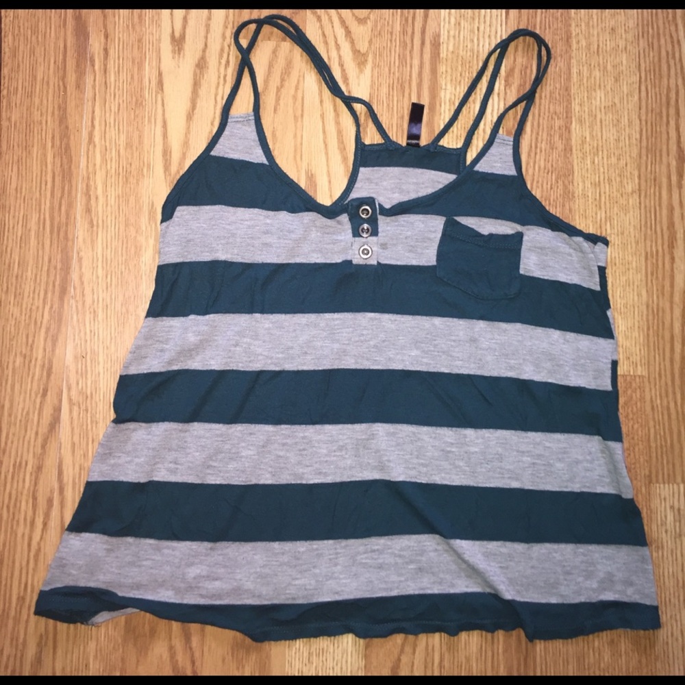 Stripped Tank Top