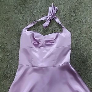 Purple dress