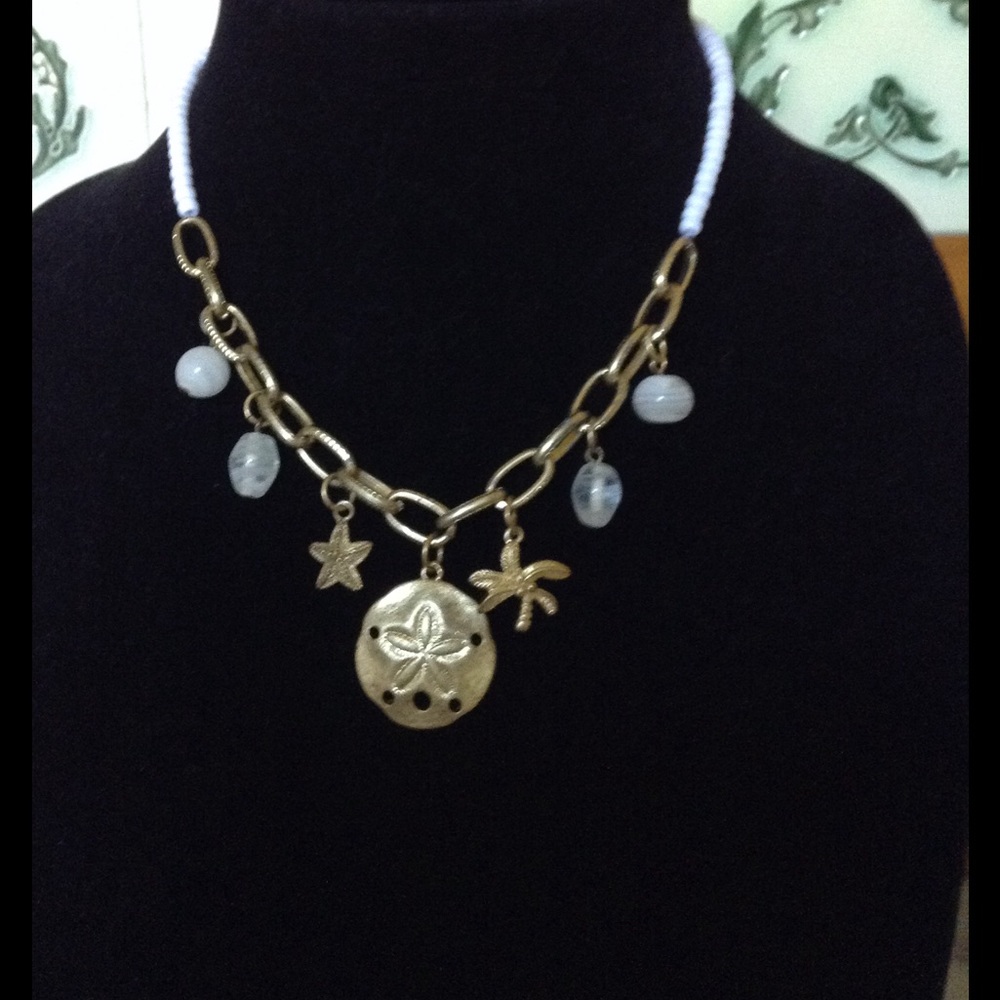 Beach Sand Dollar Necklace