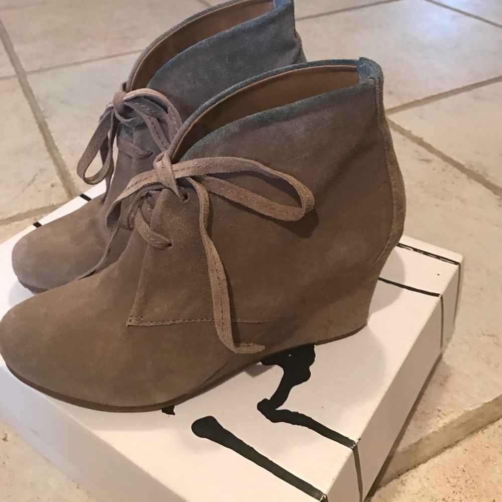 Suede Booties