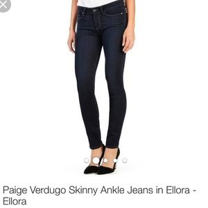 Paige verdugo ankle skinny jeans
