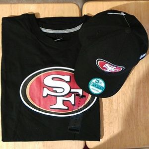 NEW ERA 49ERS 9FORTY ADJUSTABLE HAT