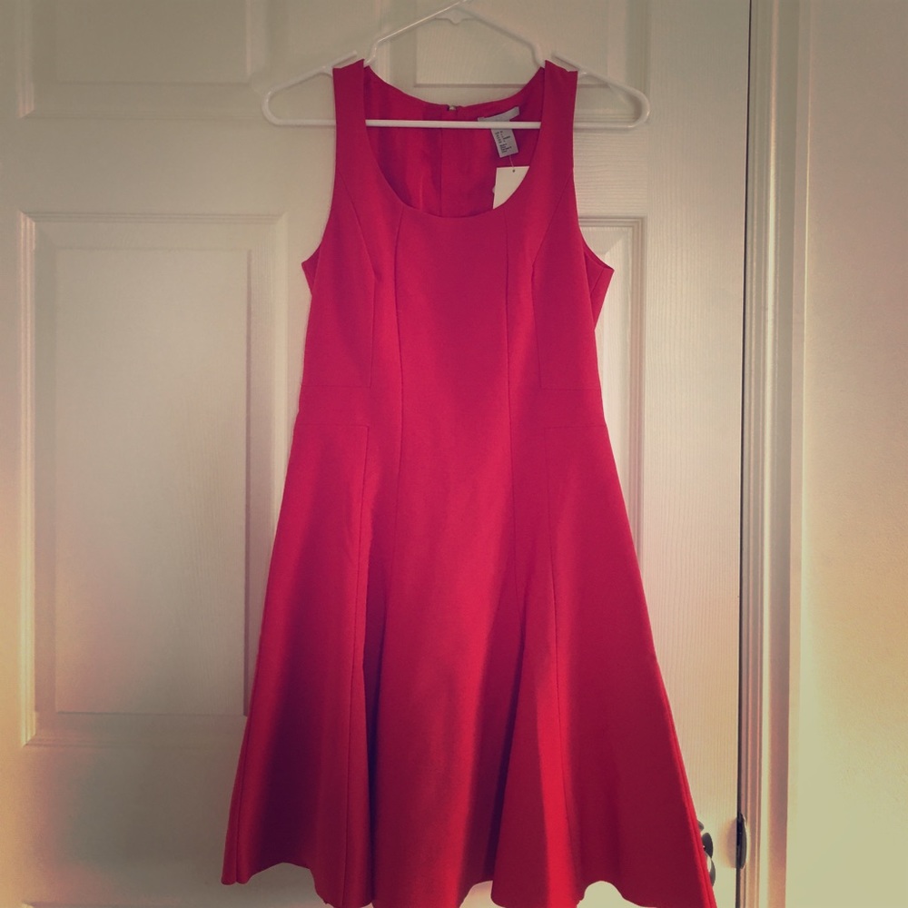 H&M fit and flare dress