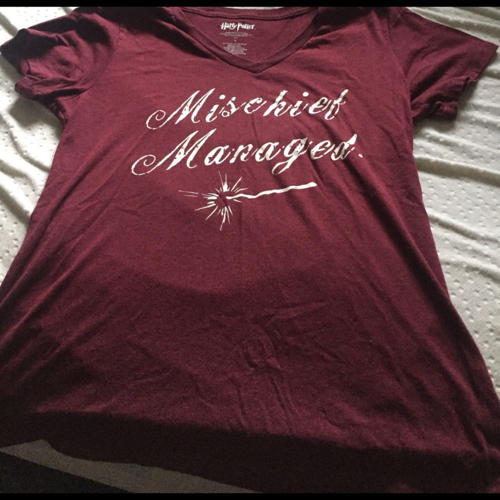 Harry Potter "Mischief Managed" tee