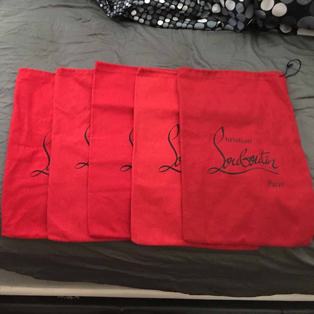 Christian Louboutin dust bags