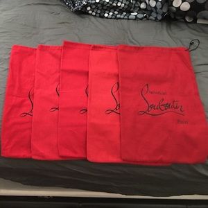 Christian Louboutin dust bags