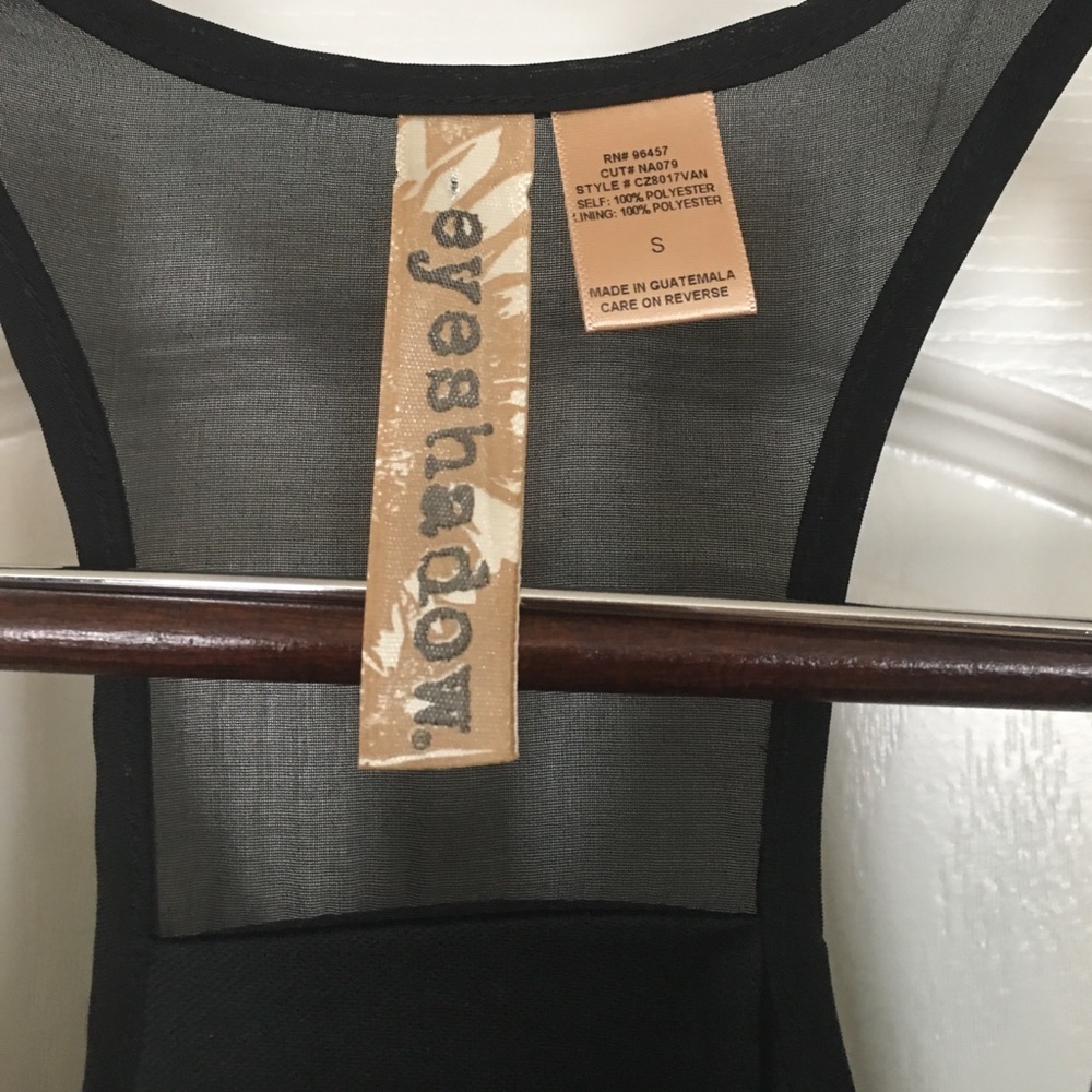 CHIFFON RACERBACK DRESS - Picture 3 of 6