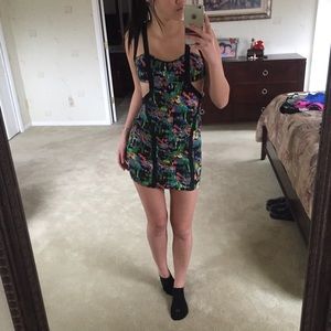 Strappy Cutout Bodycon Dress