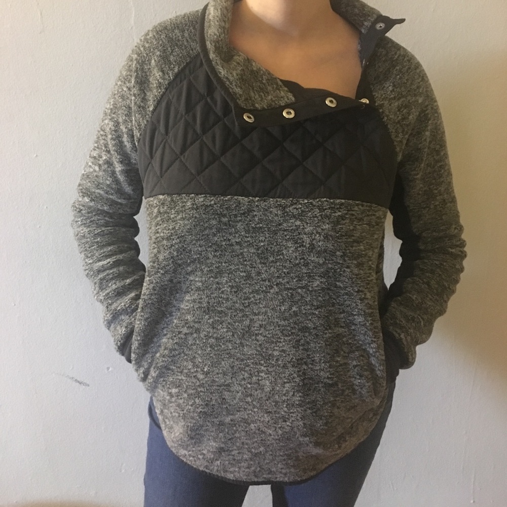 BRAND NEW ABERCROMBIE & FITCH FLEECE PULLOVER