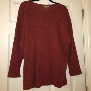 Cozy Red/Orange Sweater