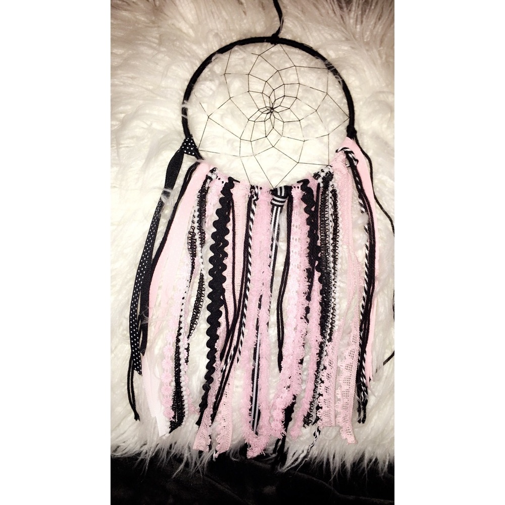 6inch black and pink Dream catcher!