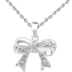🎉White gold plated Bow Necklace