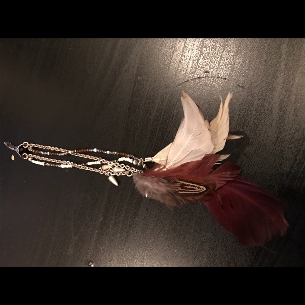 Feather clip in extension