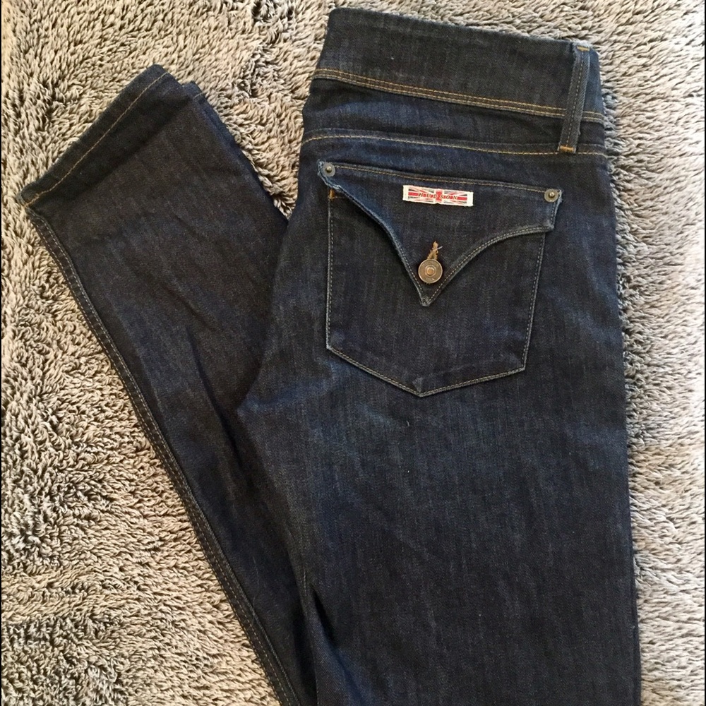 Hudson Collin Flap Skinny Jeans sz 29