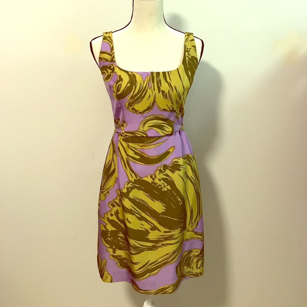 Milly silk floral dress size 4
