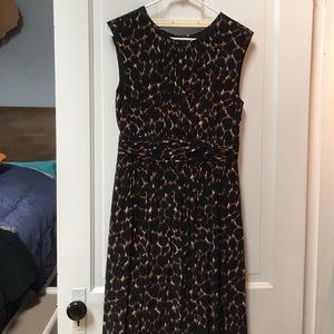 Boden animal print dress