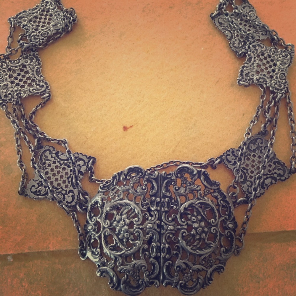 antique birmingham sterling belts