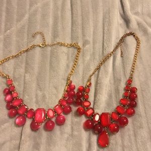Charming Charlie necklaces, with earrings