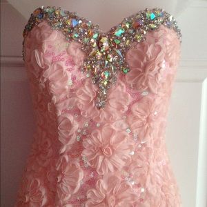 Blush Prom Dress