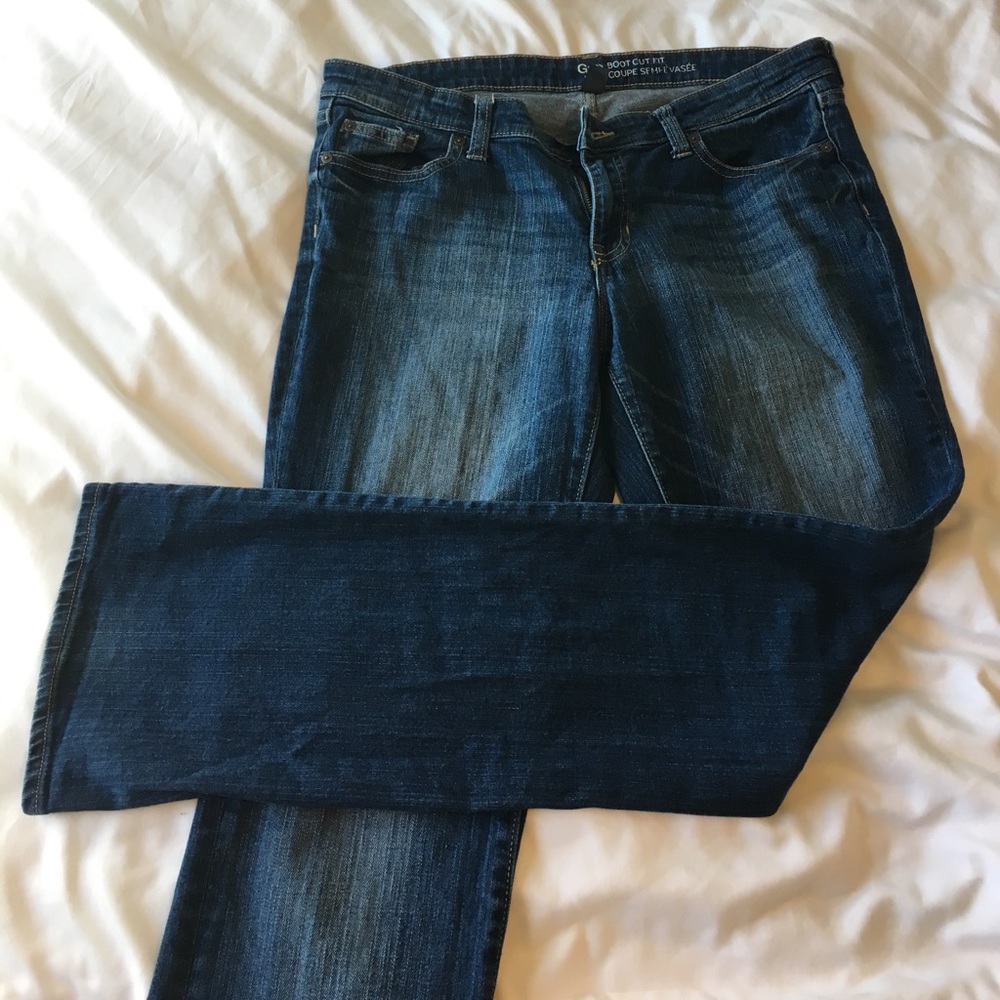 Gap bootcut jeans, size 10 regular
