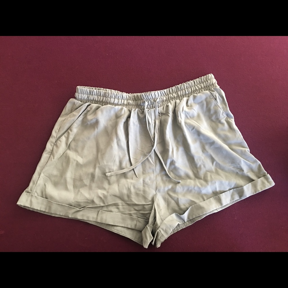 Green forever 21 shorts