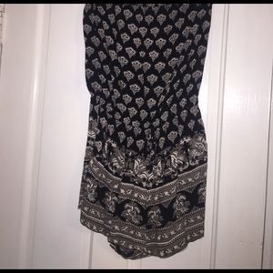 Strapless Romper Size Medium