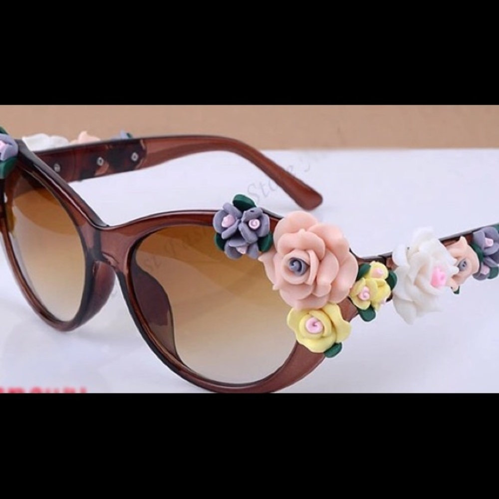 Turtle Shell CatEye Sunglasses - Picture 2 of 8